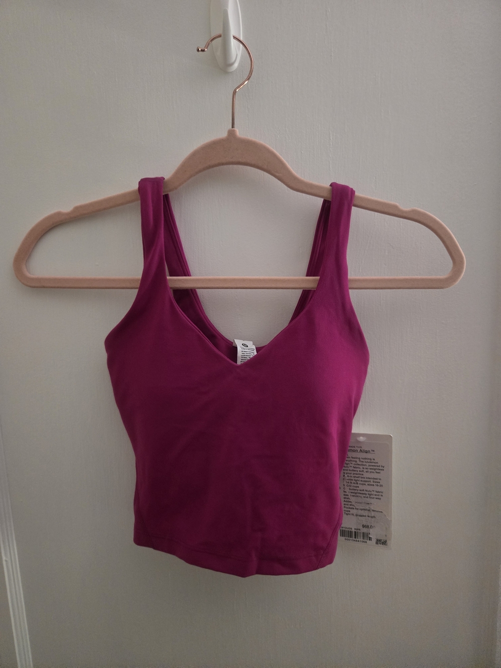 Lululemon Align Tank Raspberry - Picture 1 of 4